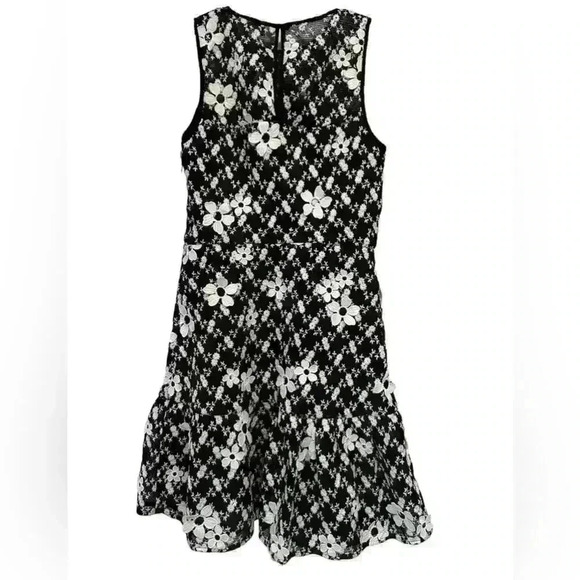 MICHAEL KORS Flower Embroidery Sleeveless Dress Size 0 - Picture 7 of 13